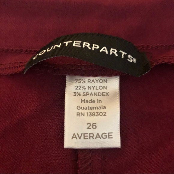 New!!!  Counterparts trousers size 26W - Picture 6 of 7